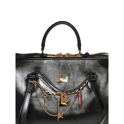 Dolce & Gabbana Black Tote Bags Women