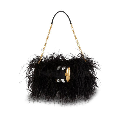 Balmain Black Shoulder Bags Women