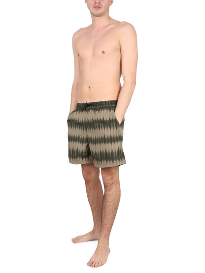 A.P.C. Men Swimsuit With Print
