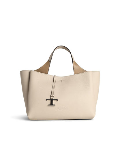 Tod's Gray Leather Bag Women