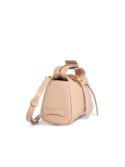 Dolce & Gabbana 'Vittoria' Leather Handbag Nude Women