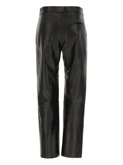 Alberta Ferretti Women Leather Pants