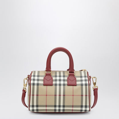 Burberry Mini Check Bowling Bag Women