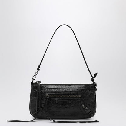 Balenciaga Black Le City Shoulder Pouch Women