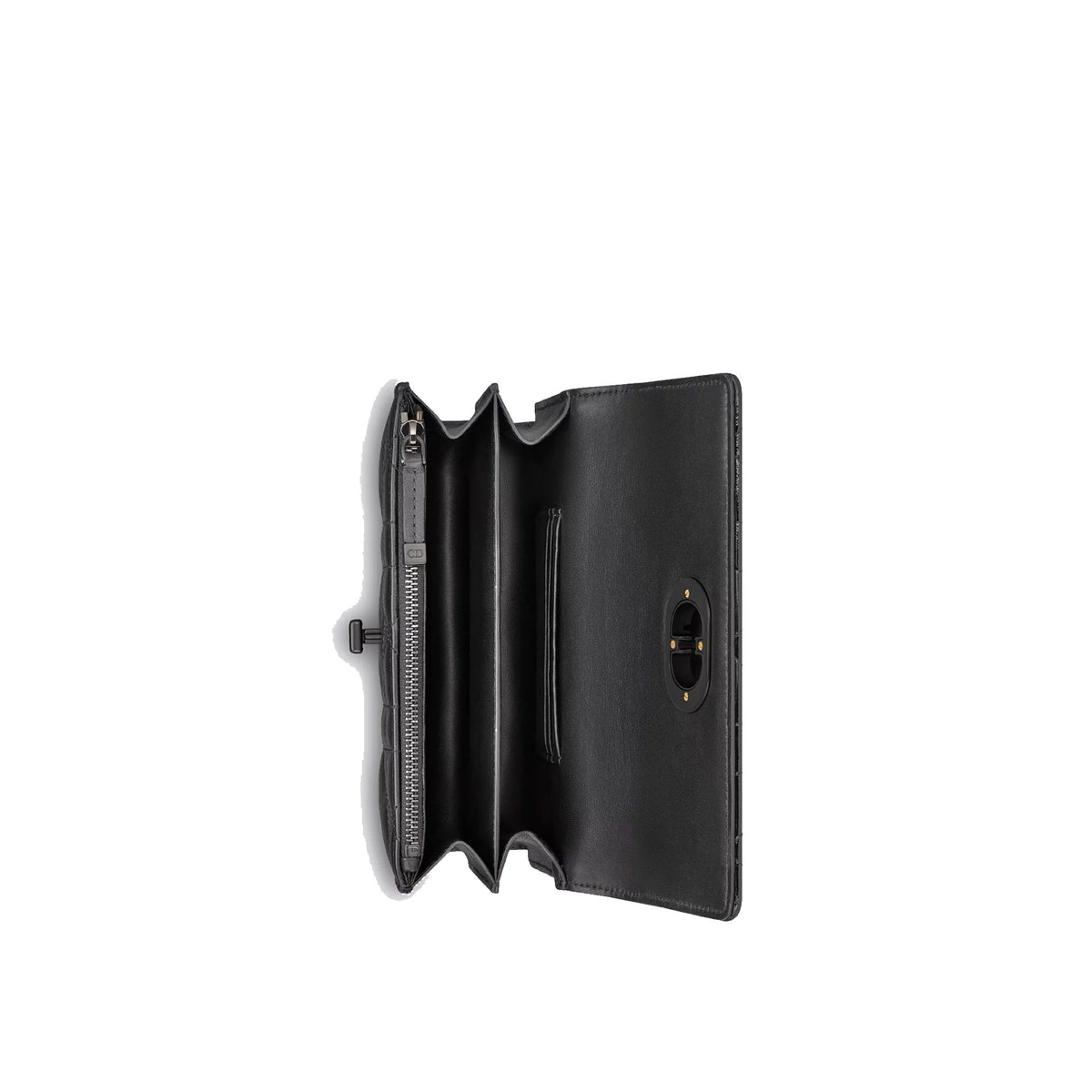 Dior Caro Patent And Matte Shoulder Bag Women