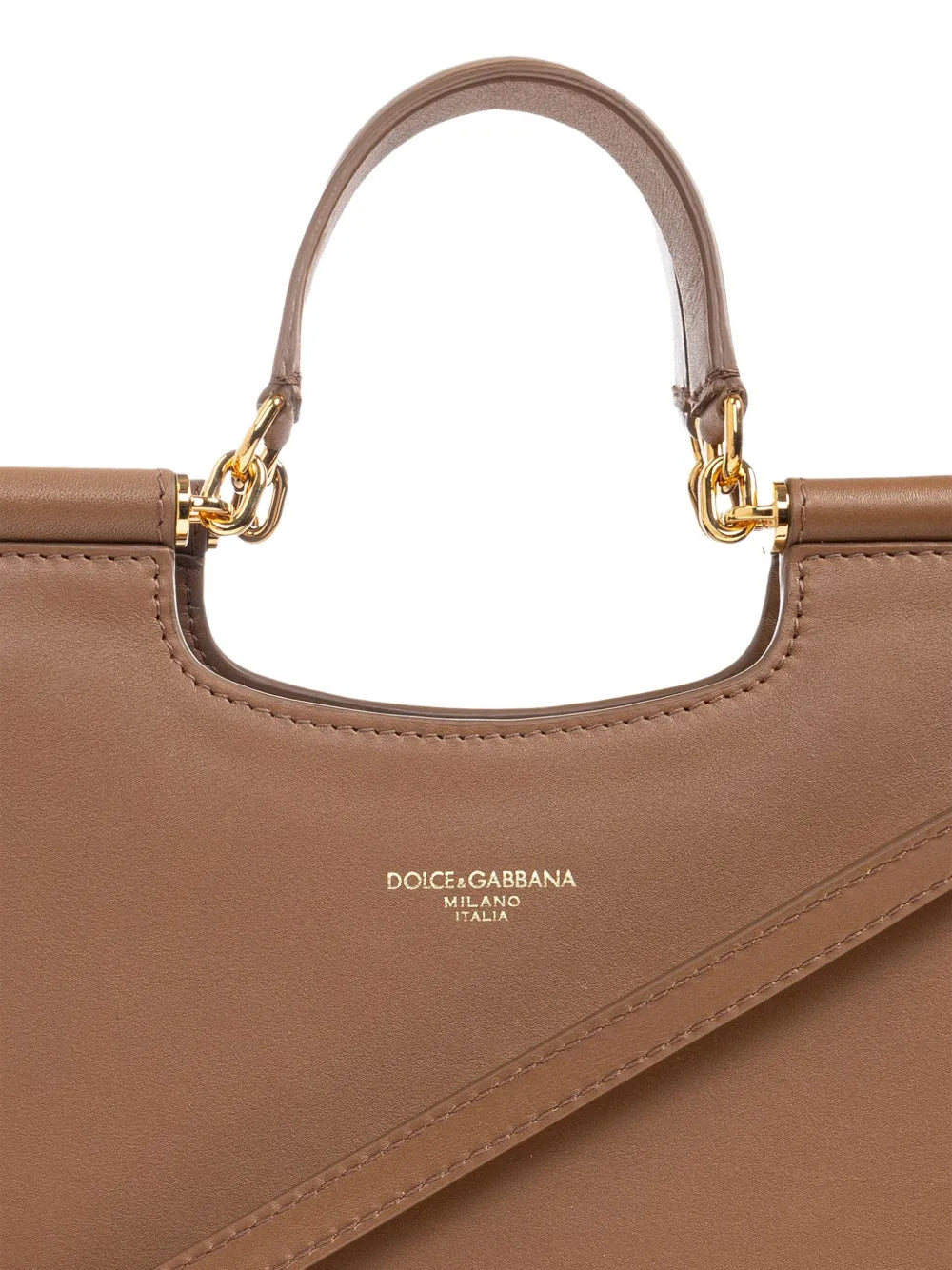 Dolce & Gabbana Women Leather Tote Bag With Top Handle