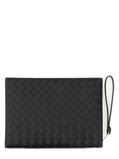 Bottega Veneta Men Porta Documenti Intrecciato Piccolo