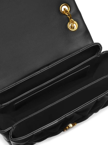 Versace Women Kleio Quilted Shoulder Bag