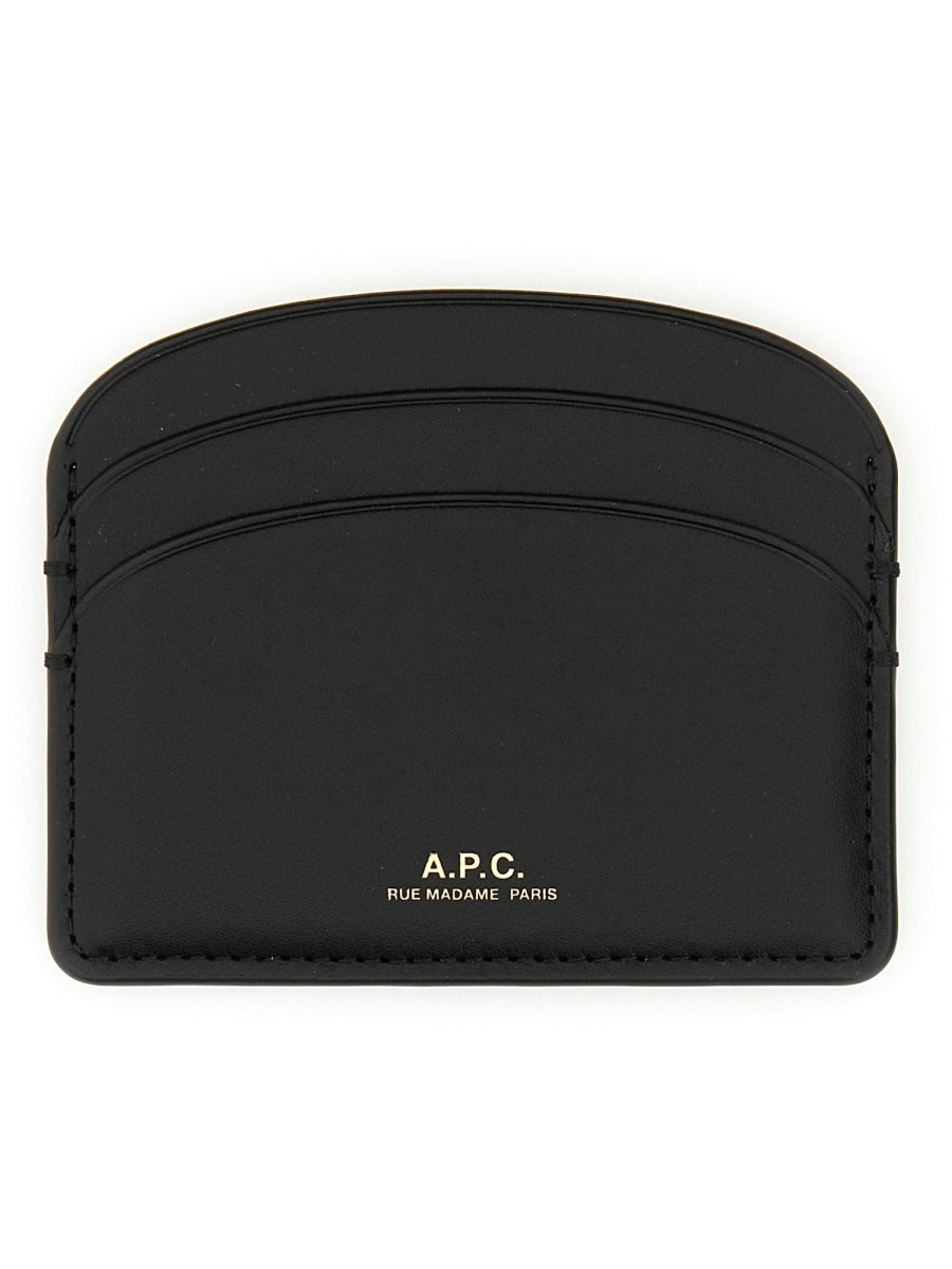 A.P.C. Women Demi Lune Card Holder