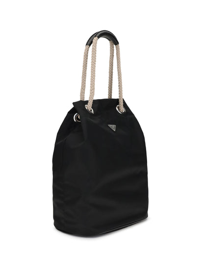 Prada Men Medium Mariner Re-Nylon Bucket Bag