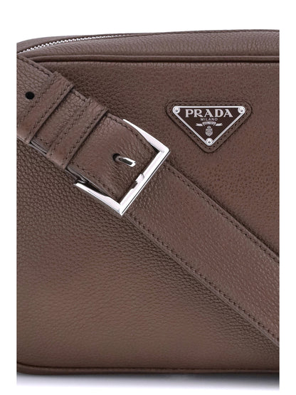 Prada Men Logo Shoulder Bag