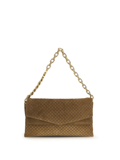 Gucci Women Large Suede Shoulder Bag