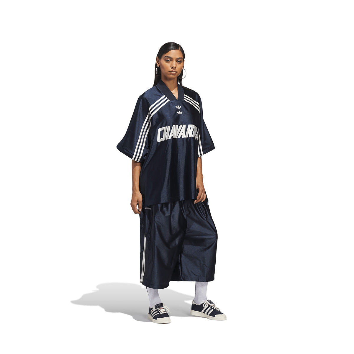 '+ Willy Chavarria Dazzle Snap Short 'Legend Ink'