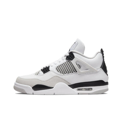 Nike Air Jordan 4 Retro Oxidized Shoes White Neutral Grey Black