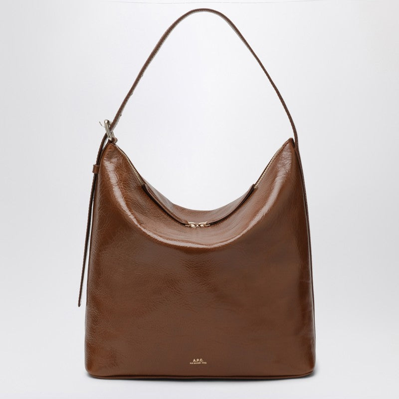 A.P.C. Vera Bag In Coffe Leather Women