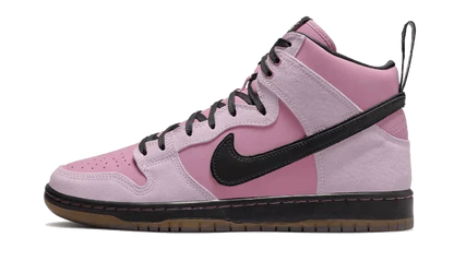 Nike SB Dunk High Shoes Pink Black Pro KCDC