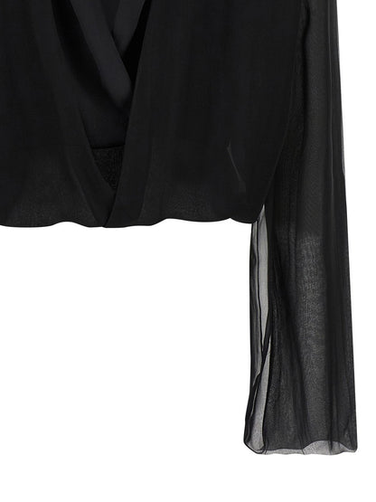 Alberta Ferretti Women Chiffon Shirt