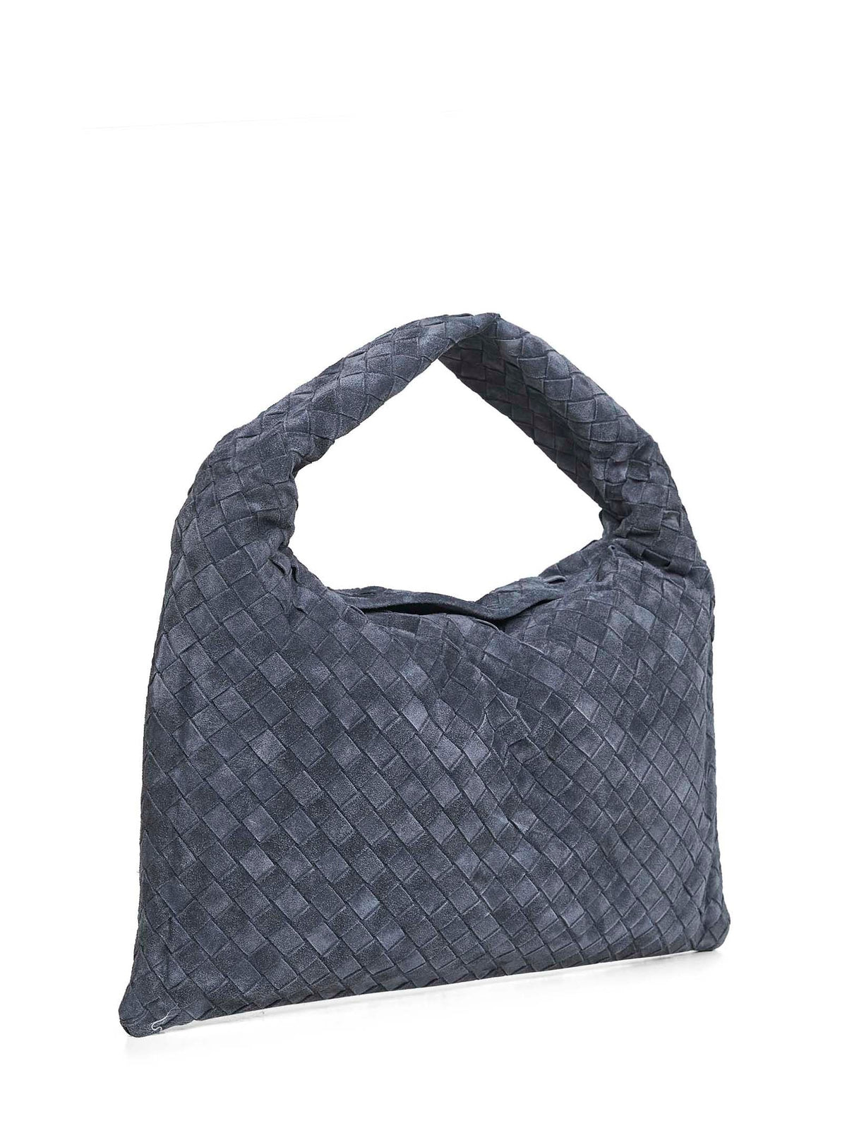 Bottega Veneta Women Graphite Hop Small Shoulder Bag