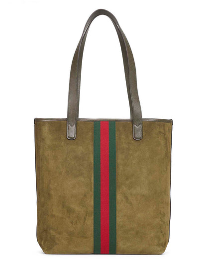 Gucci Men Green Ophidia Medium Shopping Bag