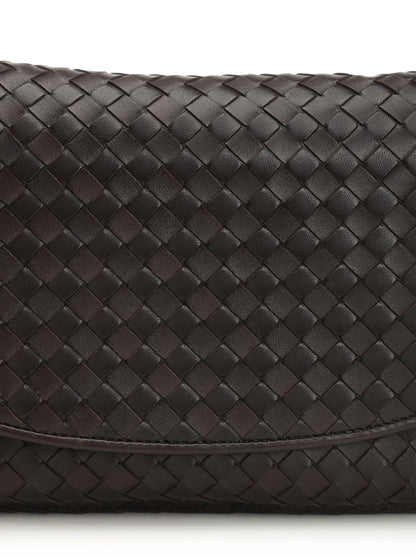 Bottega Veneta Men "Veneto" Flap-Over Messenger Bag