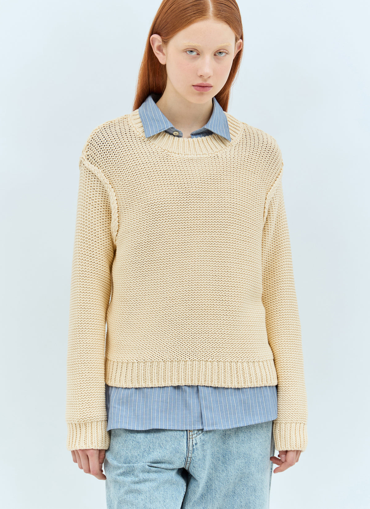 A.P.C. Women Cotton-Blend Sweater