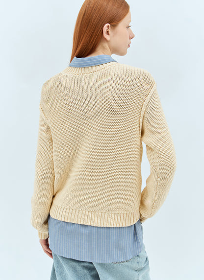 A.P.C. Women Cotton-Blend Sweater