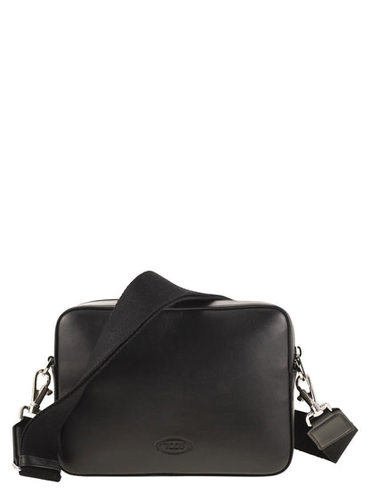 Tod's Men Timeless Mini Leather Shoulder Bag