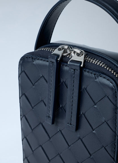 Bottega Veneta Men Getaway Phone Crossbody Bag