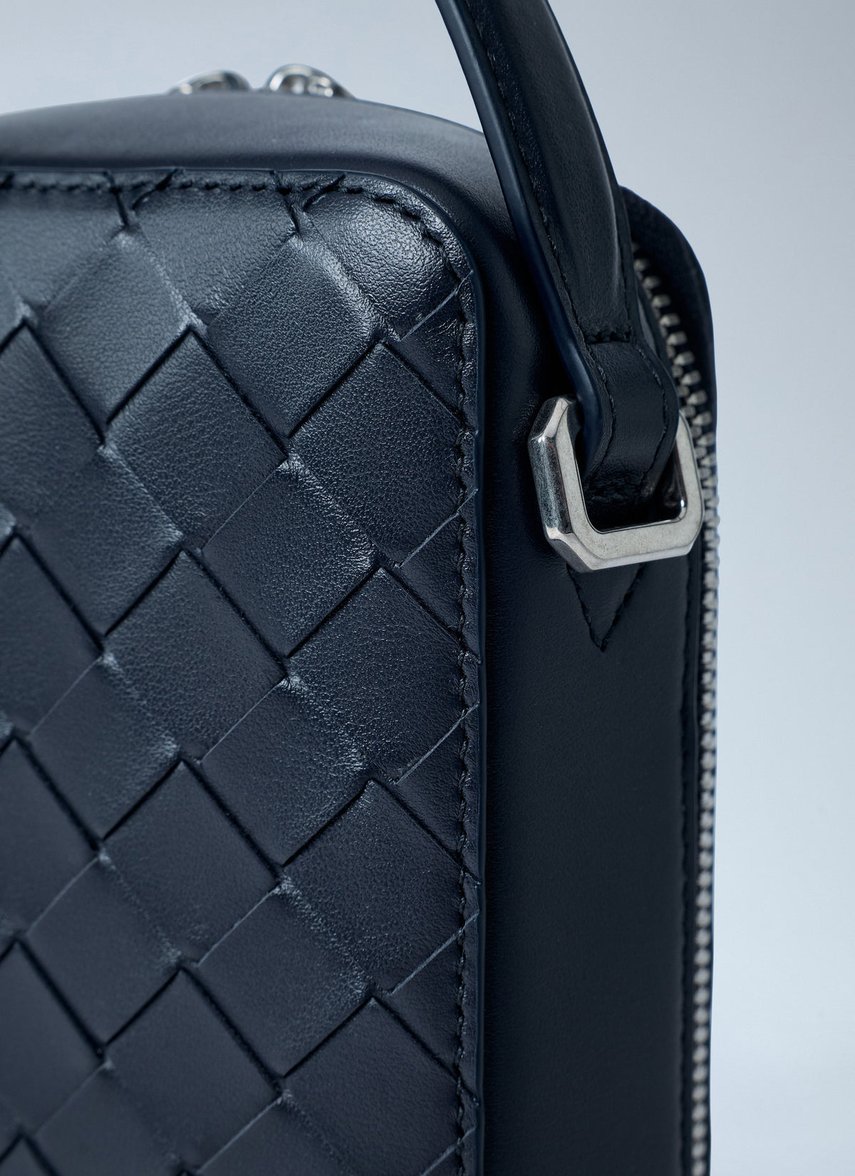 Bottega Veneta Men Getaway Phone Crossbody Bag