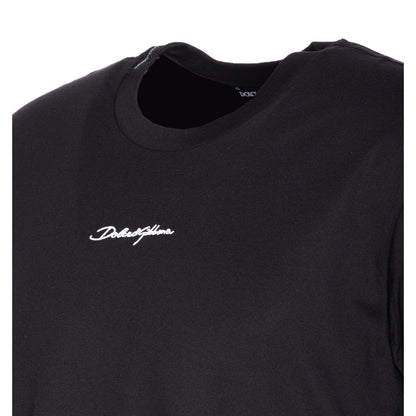 Dolce&Gabbana Men Dolce&Gabbana Embroidered Patch Logo T-Shirt