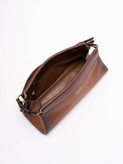 Prada Women Leather Shoulder Bag