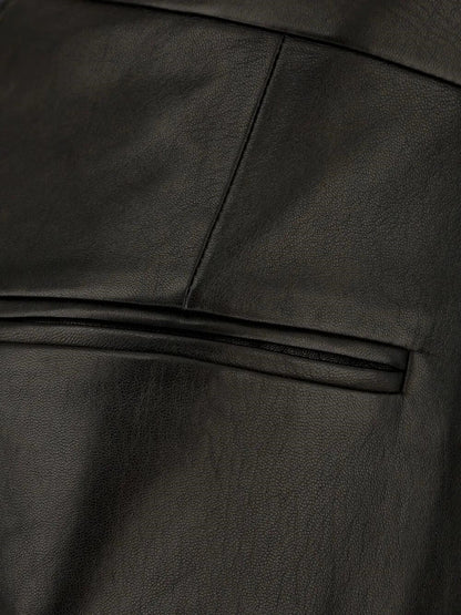 Alberta Ferretti Women Leather Pants