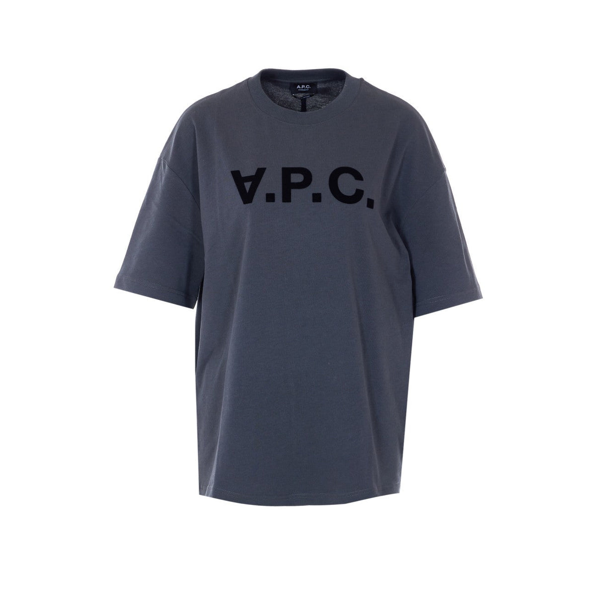 A.P.C. Men Flocked Vpc Regular T-Shirt