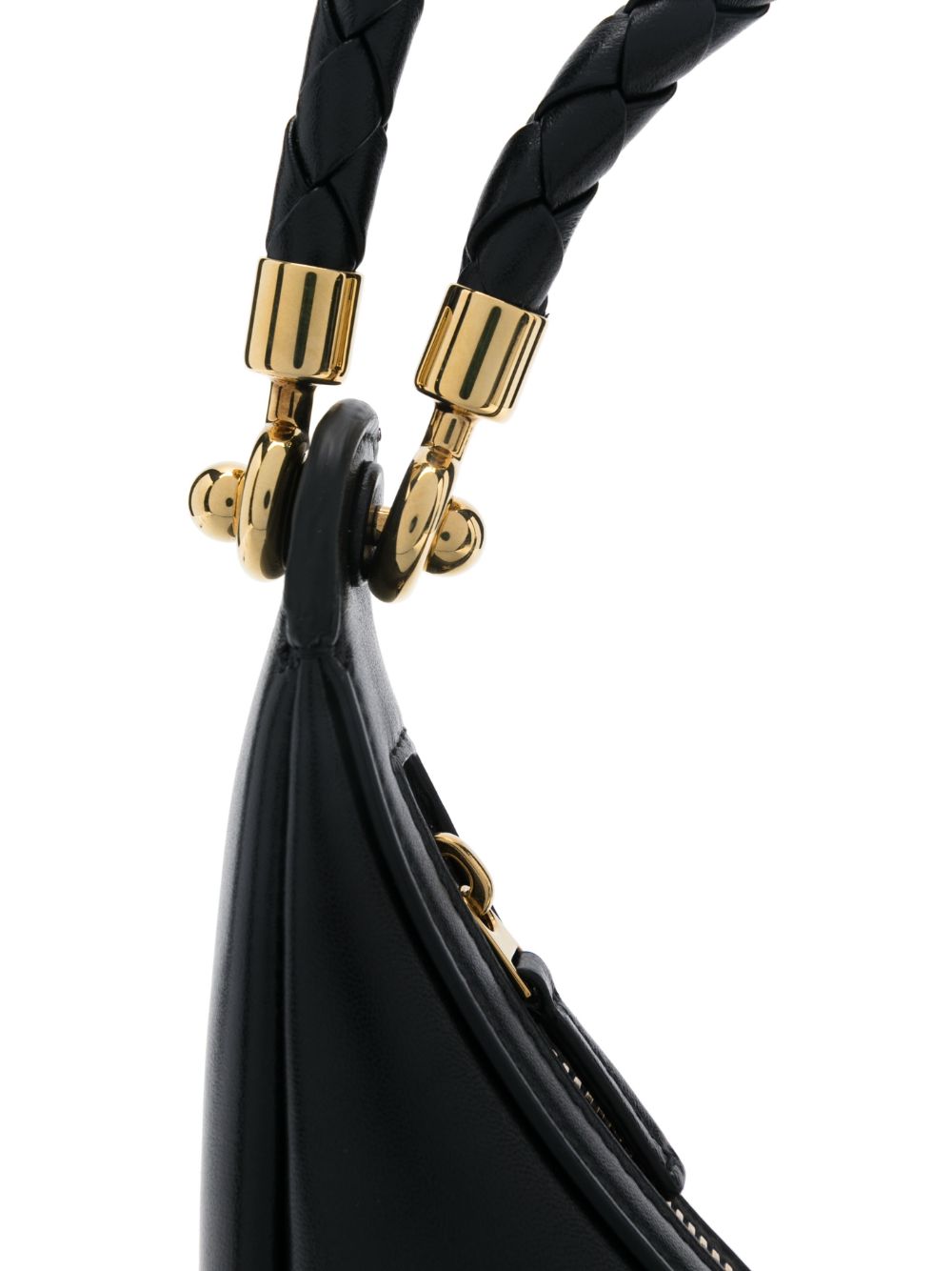 Bottega Veneta Women Hula Hoop Leather Handbag
