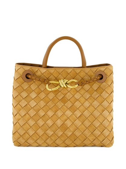 Bottega Veneta Women Andiamo Small Leather Tote Bag