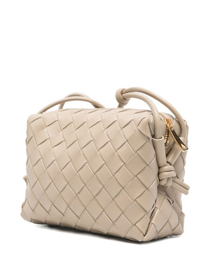 Bottega Veneta Women Loop Mini Leather Crossbody Bag