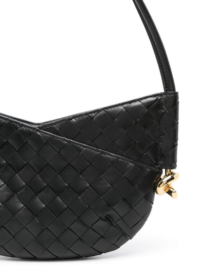 Bottega Veneta Women Solstice Baby Leather Shoulder Bag
