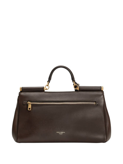 Dolce & Gabbana Women Sicily Soft Leather Handbag