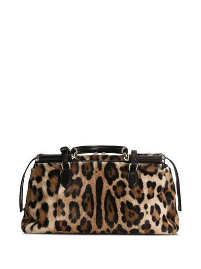 Dolce & Gabbana Women Vittoria Leo Print Handbag