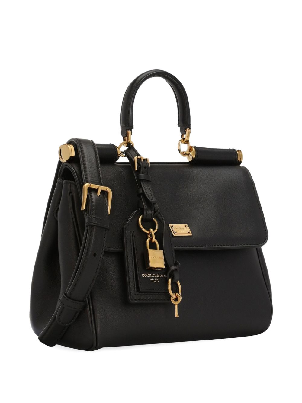 Dolce & Gabbana Women Sicily Soft Leather Handbag