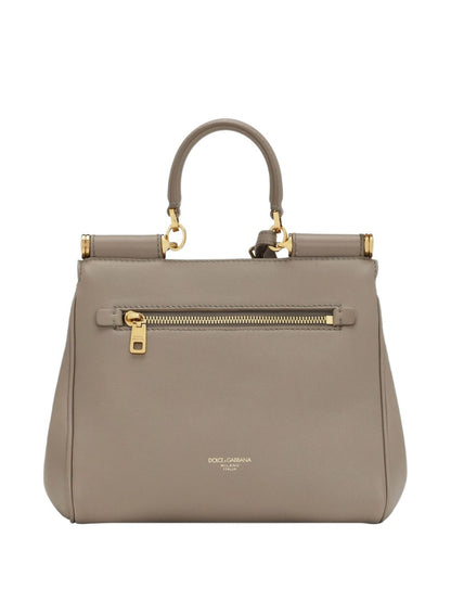 Dolce & Gabbana Women Sicily Soft Leather Handbag