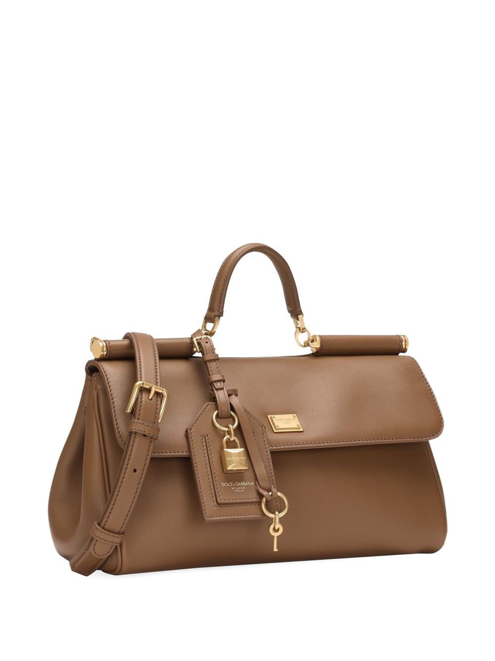 Dolce & Gabbana Women Sicily Soft Leather Handbag