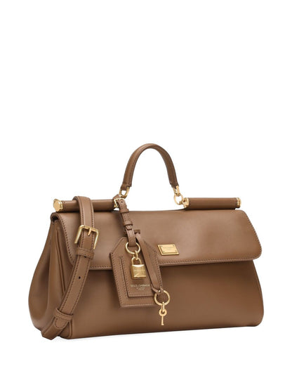Dolce & Gabbana Women Sicily Soft Leather Handbag