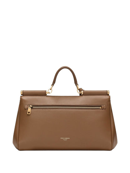 Dolce & Gabbana Women Sicily Soft Leather Handbag