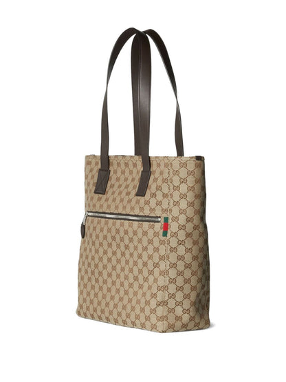 Gucci Men Gg Supreme Tote Bag