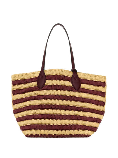 Gucci Women Gucci Summer Rafia Tote Bag