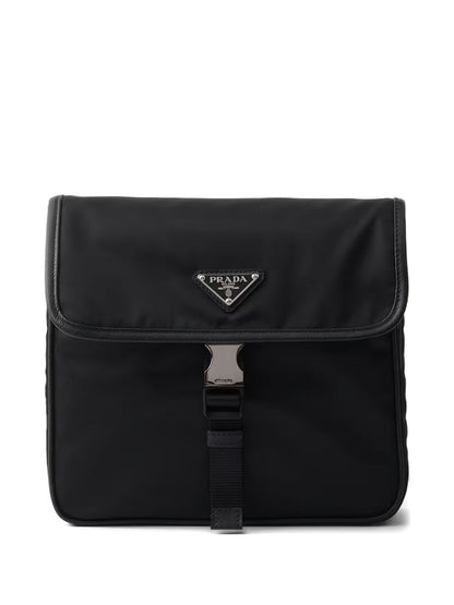 Prada Men Re-Nylon And Saffiano Crossbody Bag