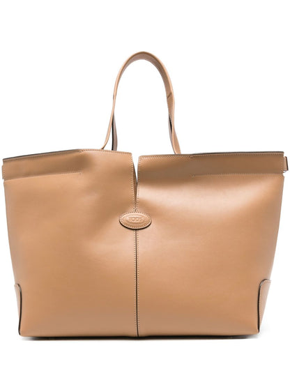 Tod's Women Di Bag Folio Leather Shopping Bag