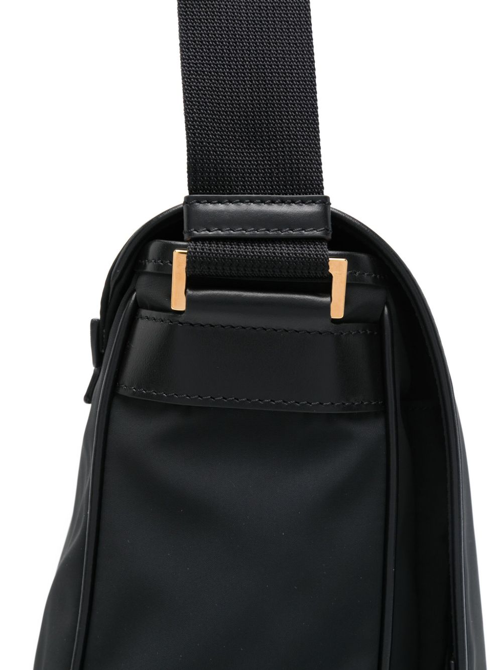 Tom Ford Men Recycled Nylon Large Messenger Bag