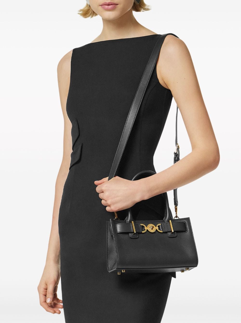 Versace Women Medusa '95 Leather Tote Bag